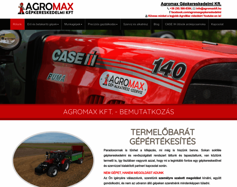 Agromaxkft.hu thumbnail