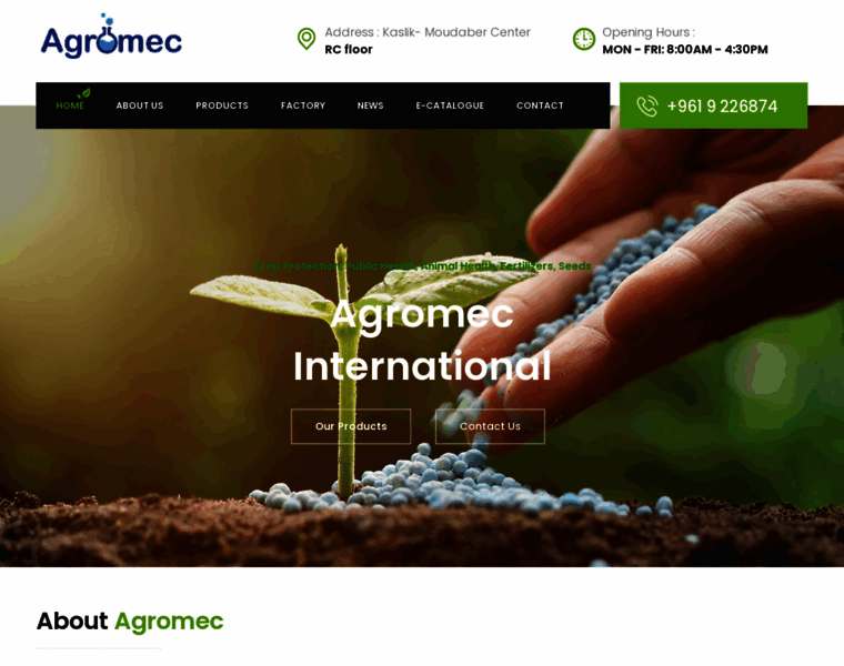 Agromec-international.com thumbnail