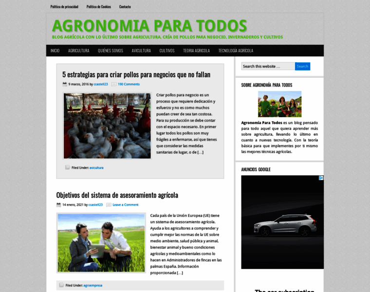 Agronomiaparatodos.org thumbnail