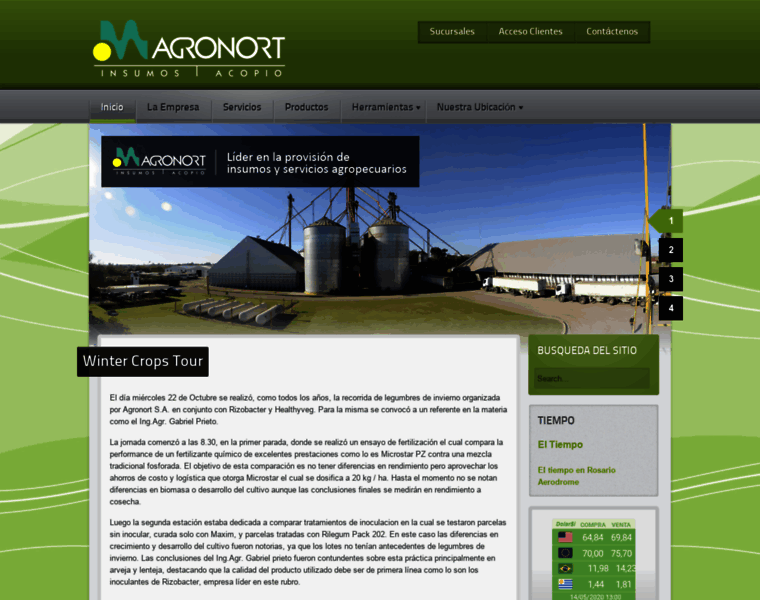 Agronort.com.ar thumbnail