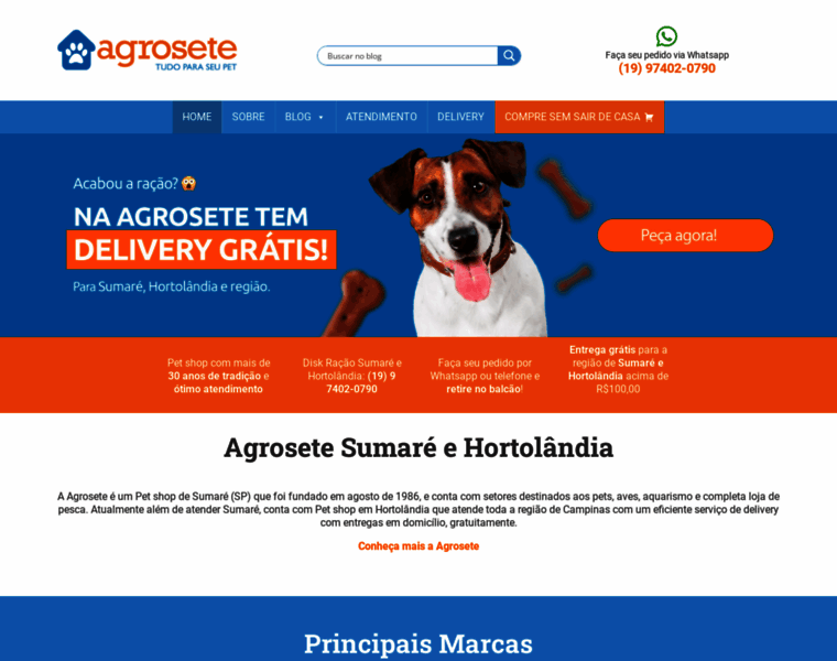 Agrosete.com.br thumbnail