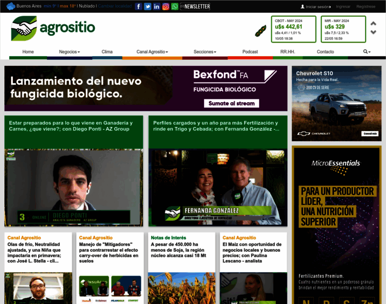 Agrositio.com.ar thumbnail