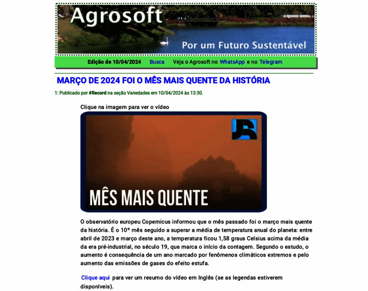 Agrosoft.com.br thumbnail