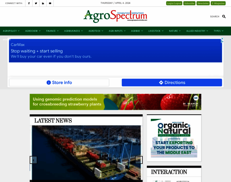 Agrospectrumindia.com thumbnail