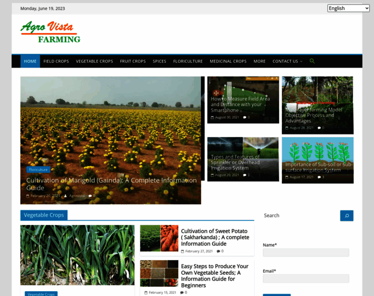 Agrovistafarming.com thumbnail