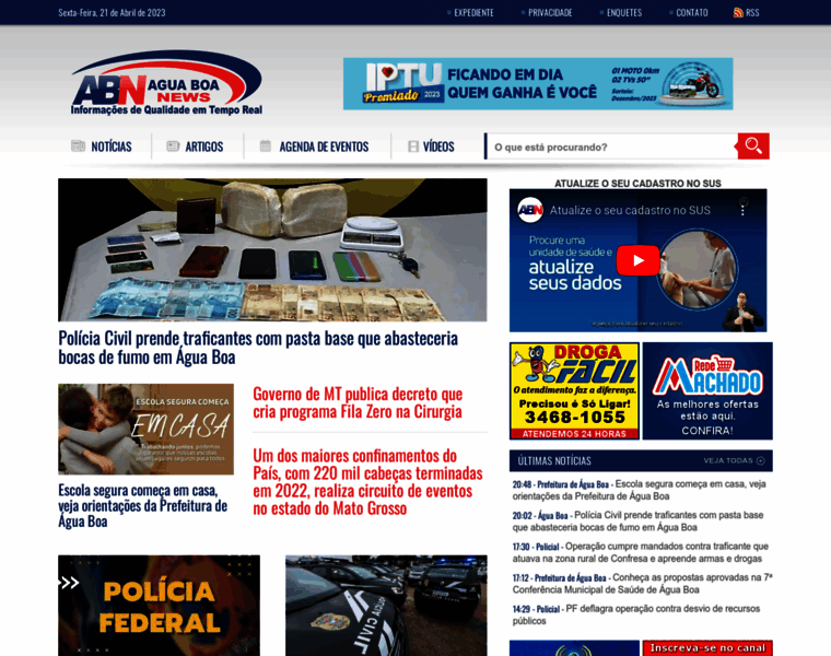 Aguaboanews.com.br thumbnail