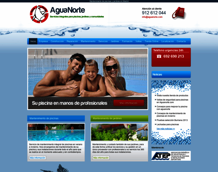 Aguanorte.com thumbnail