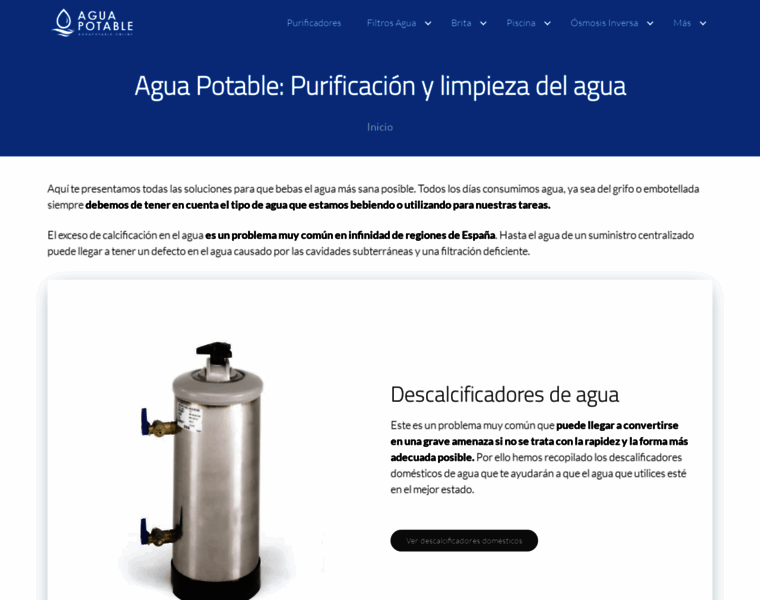Aguapotable.online thumbnail