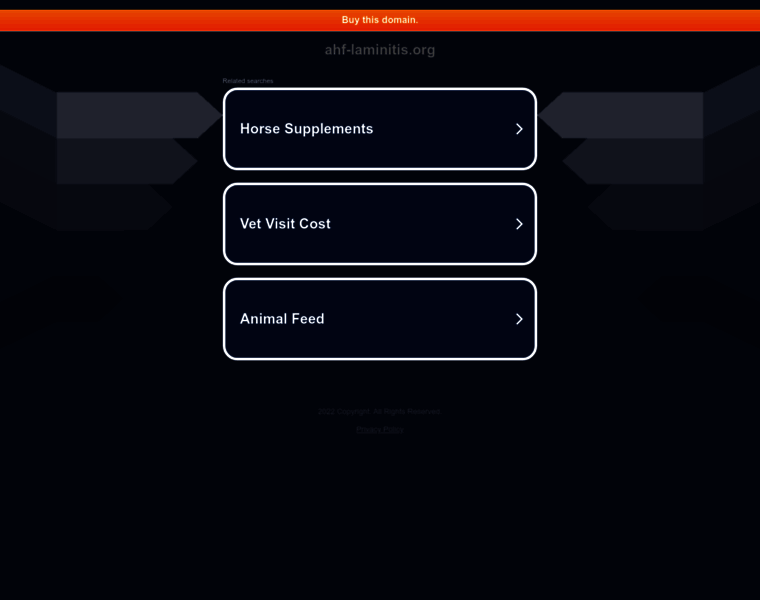 Ahf-laminitis.org thumbnail