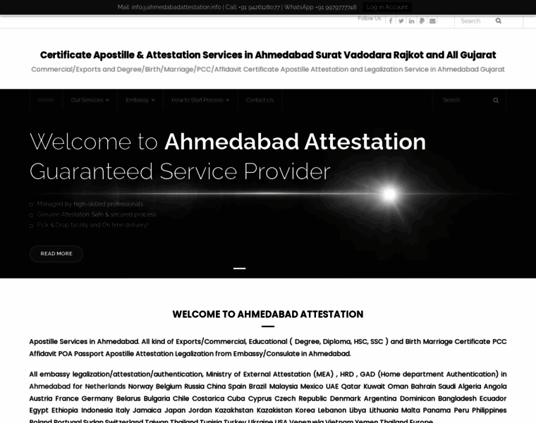 Ahmedabadattestation.info thumbnail