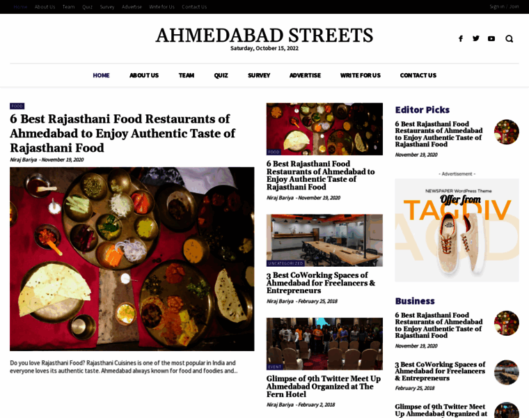 Ahmedabadstreets.com thumbnail