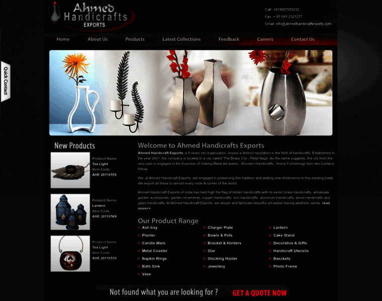 Ahmedhandicraftexports.com thumbnail