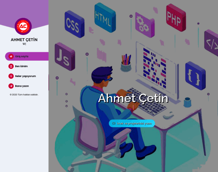 Ahmetcetin.com thumbnail