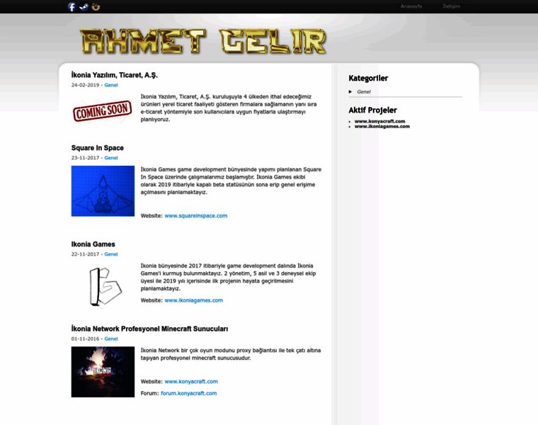 Ahmetgelir.com.tr thumbnail