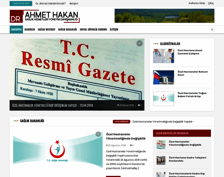 Ahmethakan.net.tr thumbnail