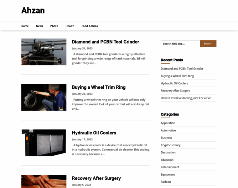 Ahzan.net thumbnail