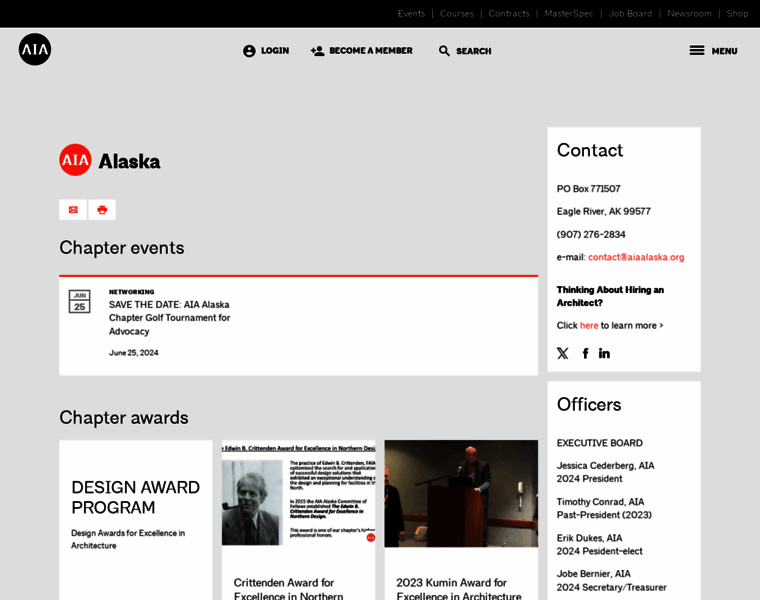 Aiaalaska.org thumbnail