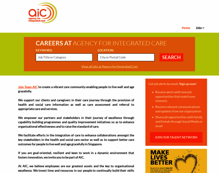 Aic.jobs.net thumbnail