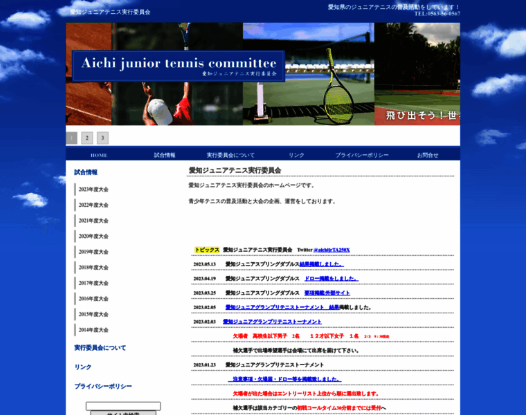 Aichi-jr-tennis.com thumbnail