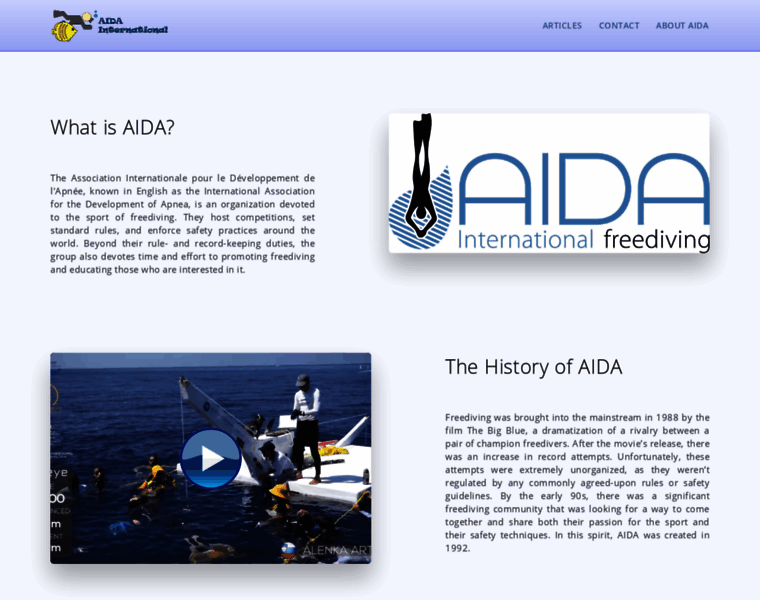 Aida-international.org thumbnail