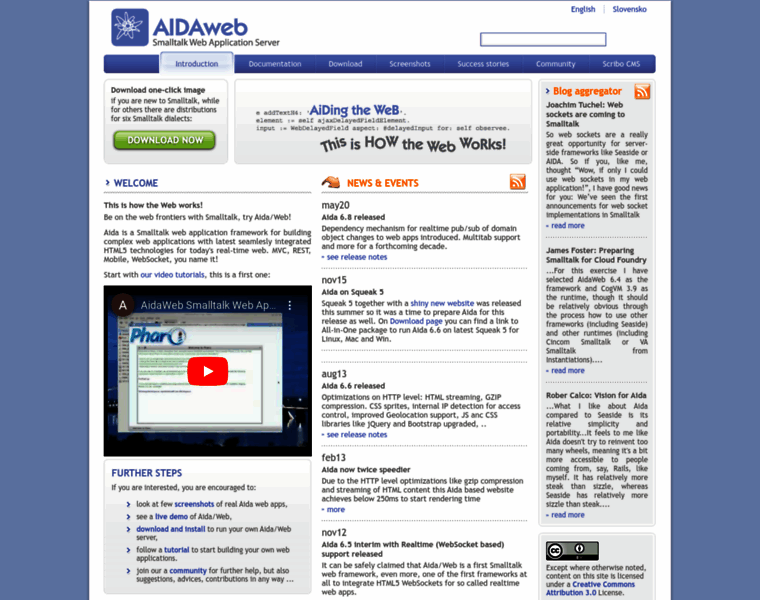Aidaweb.si thumbnail