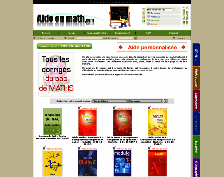 Aide-en-math.com thumbnail