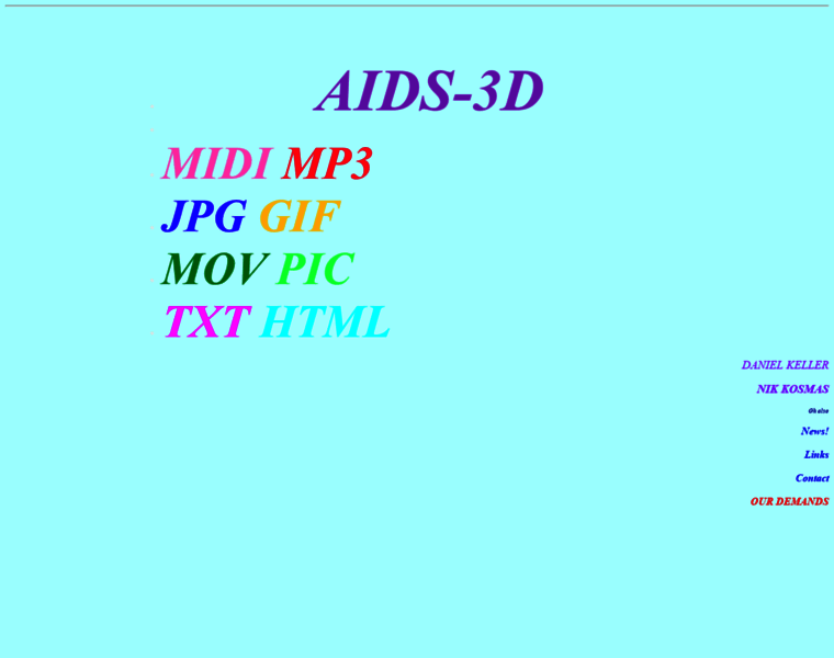 Aids-3d.com thumbnail
