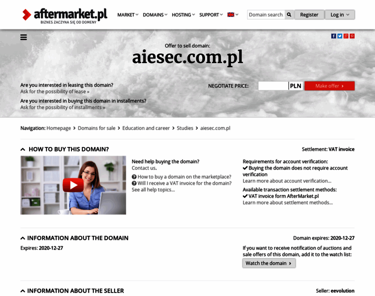 Aiesec.com.pl thumbnail