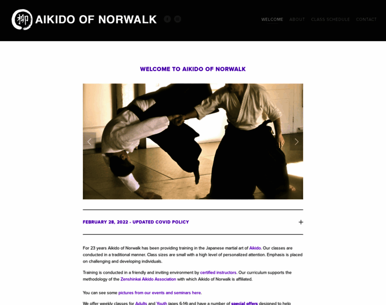 Aikidonorwalk.com thumbnail
