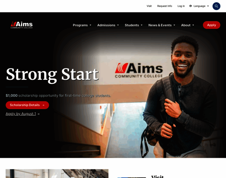 Aims.edu thumbnail