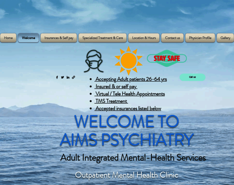 Aimspsychiatry.com thumbnail