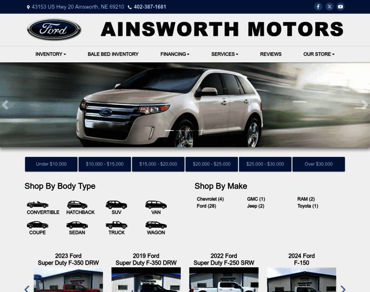 Ainsworthmotors.com thumbnail