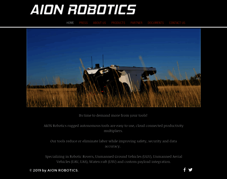 Aionrobotics.com thumbnail
