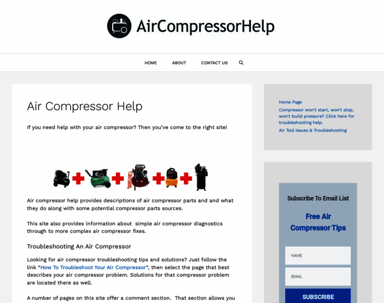 Air-compressor-help.com thumbnail