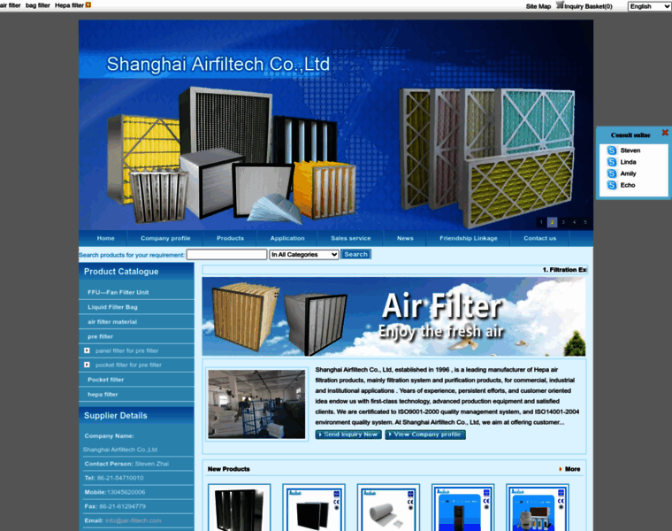 Air-filtech.com thumbnail
