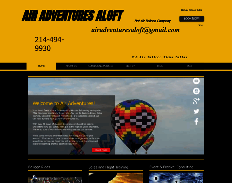Airadventuresaloft.com thumbnail