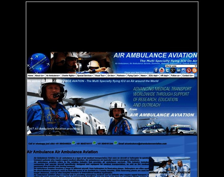 Airambulanceaviation.com thumbnail
