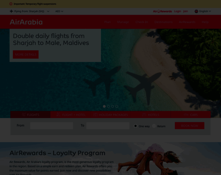 Airarabia.com thumbnail Airarabia.com thumbnail