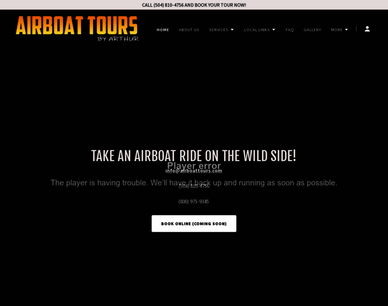 Airboattours.com thumbnail