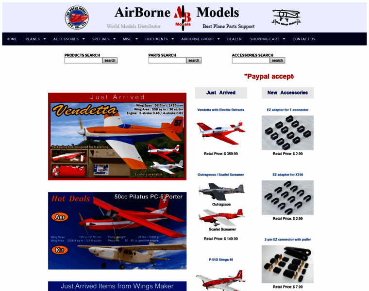 Airborne-models.com thumbnail