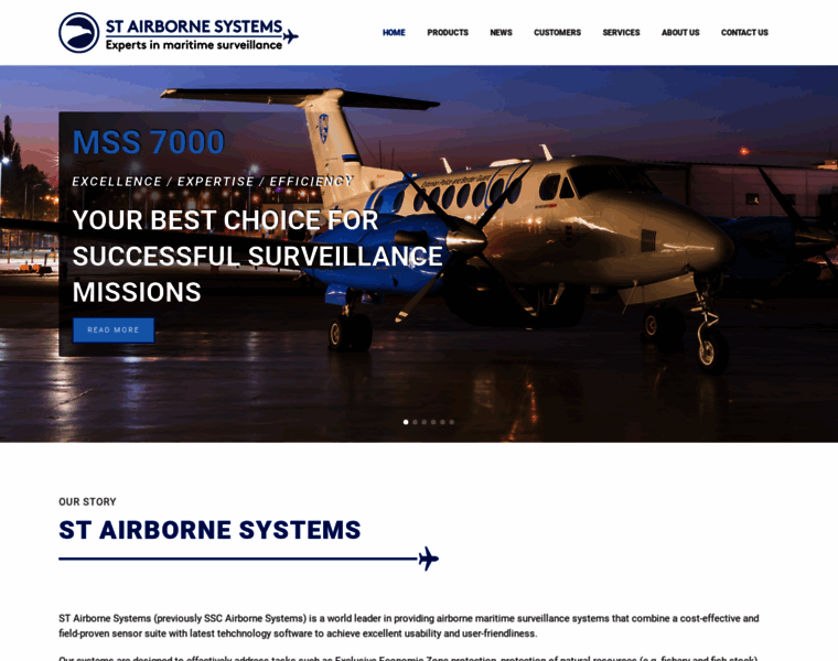 Airbornesystems.se thumbnail