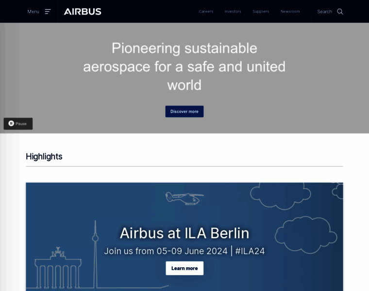 Airbusdefenceandspace.com thumbnail