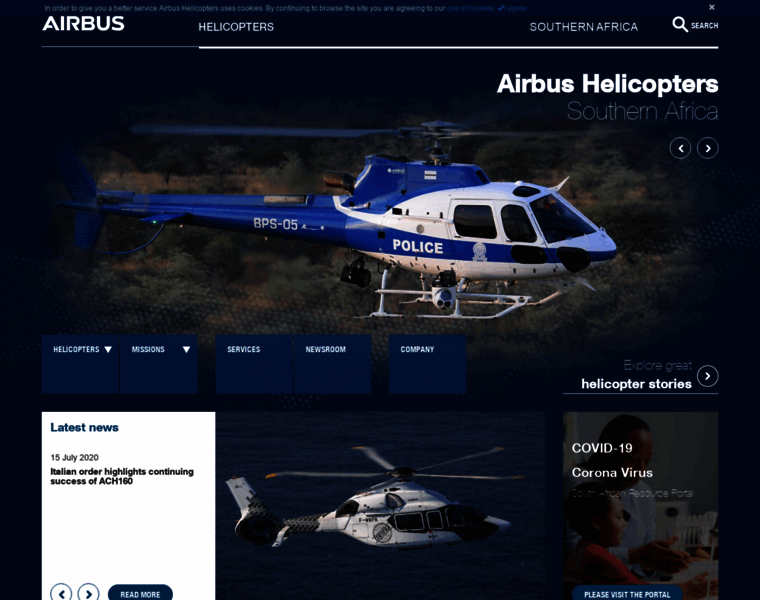 Airbushelicopters.co.za thumbnail