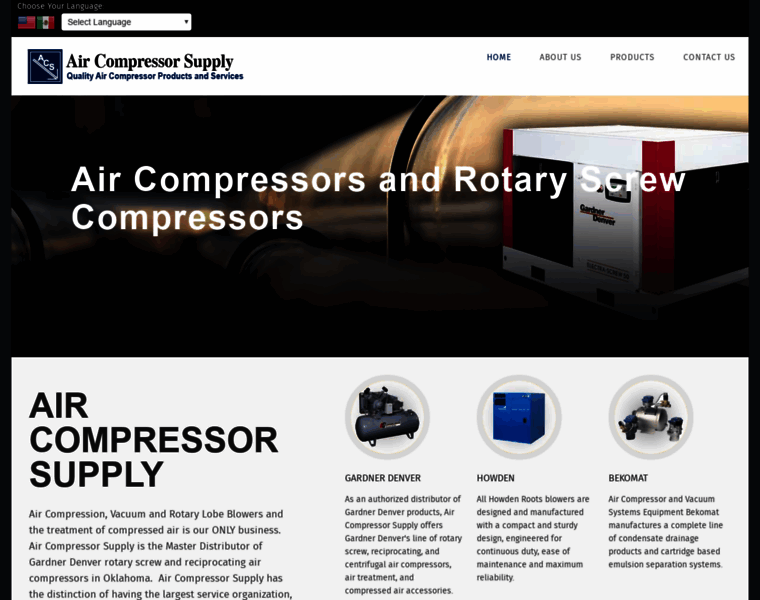 Aircompressorsupplyinc.com thumbnail