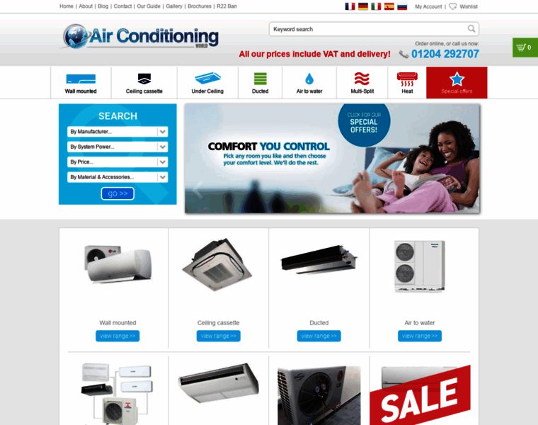 Airconditioningworld.co.uk thumbnail