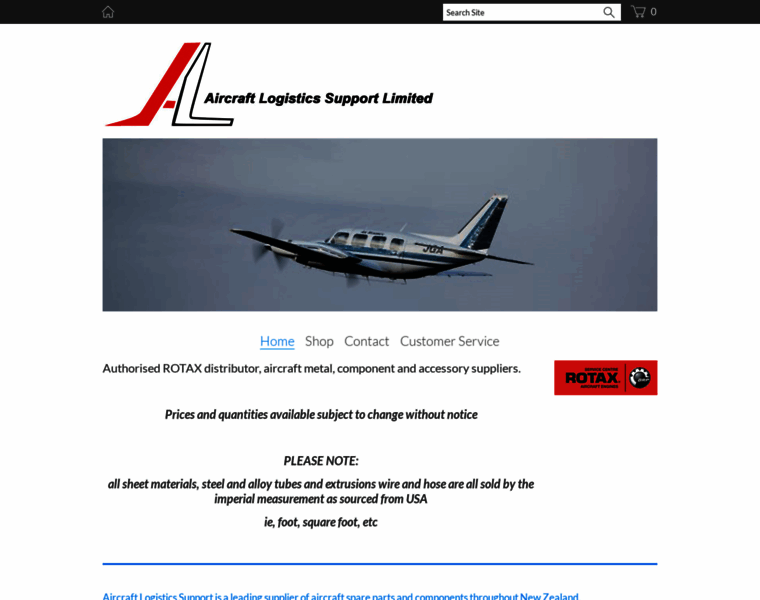 Aircraftlogistics.co.nz thumbnail