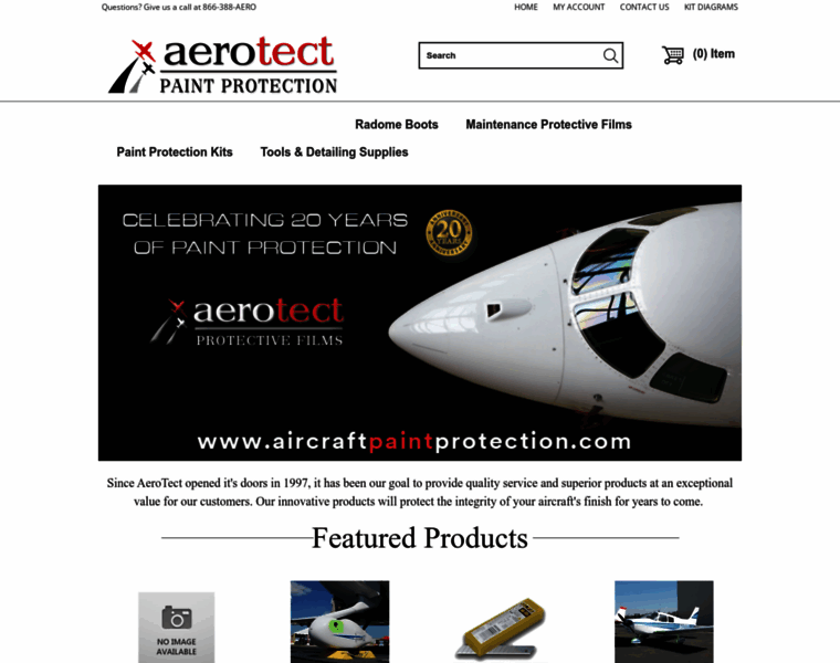 Aircraftpaintprotection.com thumbnail