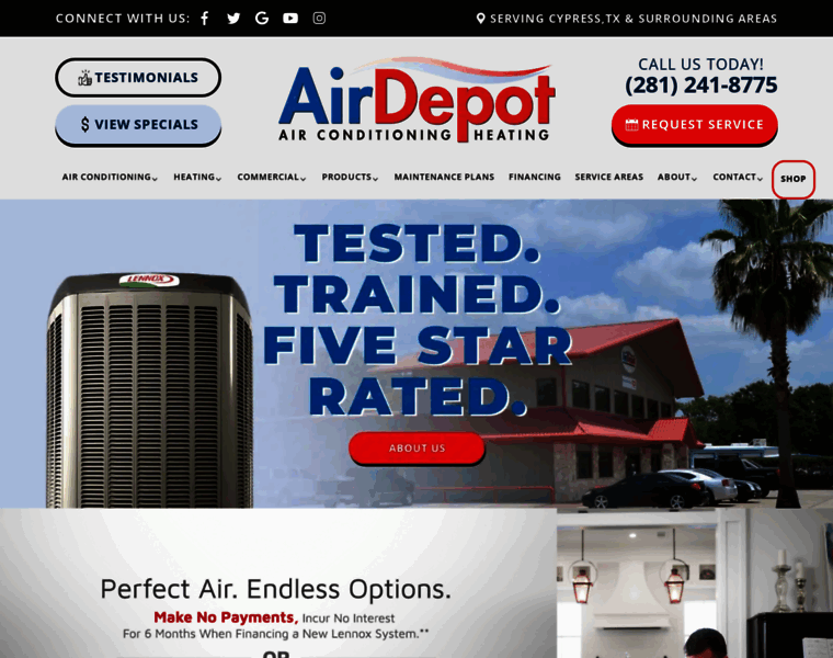 Airdepot.com thumbnail