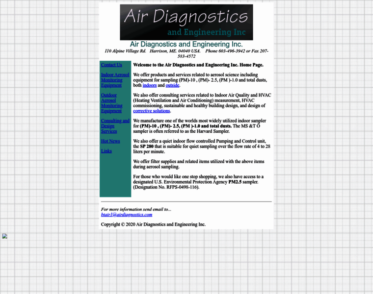 Airdiagnostics.com thumbnail