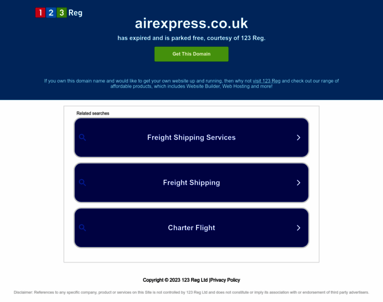 Airexpress.co.uk thumbnail
